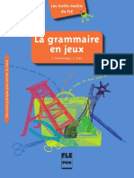 PUG Livre Grammaire en Jeux