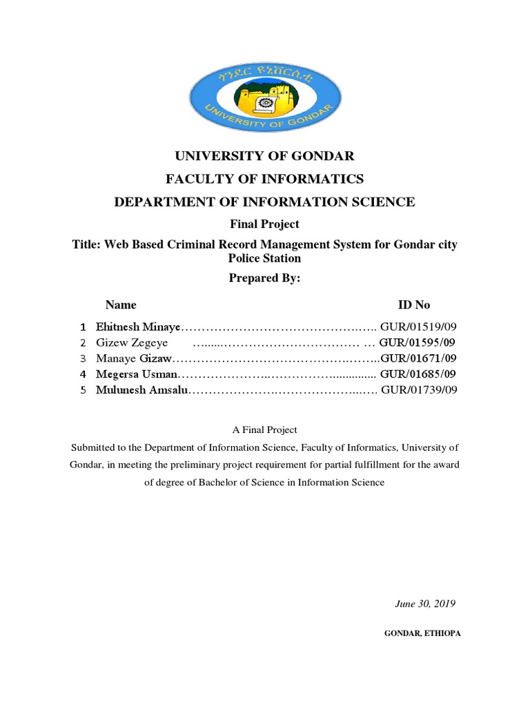 Web-Based Criminal Record System | PDF | Internet & Web | World Wide Web