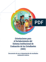 Orientaciones para Fortalecer El SIEE