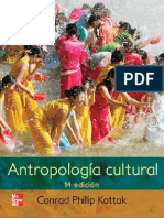 KOTTAK, Conrad, 2011. "Método y Teoría en Antropología Cultural", Antropología Cultural. Madri