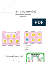 Curs 2 ? Limba Romana - Cu Traducere Limba Italiana