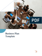 Business Plan Template — HubSpot