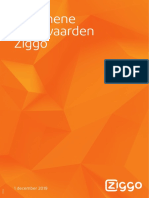 Algemene Voorwaarden Ziggo Per 1 December 2019