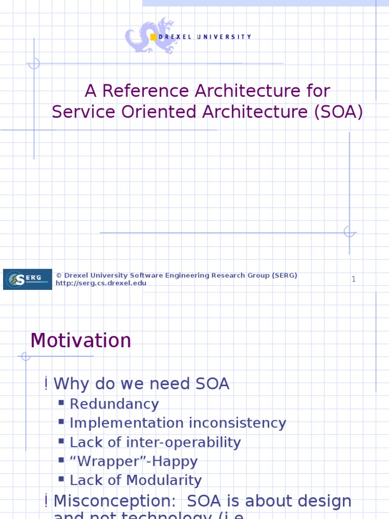 A Reference Architecture For Service Oriented Architecture (SOA) | PDF ...
