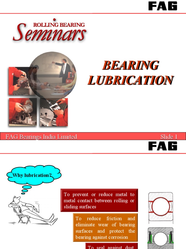 G - Rolling Bearing Lubrication | PDF | Bearing (Mechanical) | Lubricant
