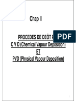 Chap 2 Dépôts Chimiques CVD