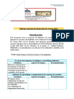 Informe de La Jornada de Verano 2021l