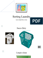 Sorting Laundry-Limpio o Sucio
