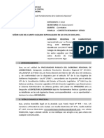 Proyecto Contestación de Demanda Exp 5-2022 Accion de Cumplimiento