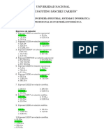 Ejercicios Cuestionario de Notación