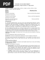 Download TEACHER Day Prayer Service by Archdiocesan Value Education Centre SN57359764 doc pdf