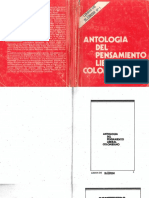 Antología Del Pensamiento Liberal Colombiano (1981)