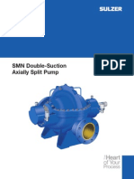 SMN Double-Suction Axially Split Pump