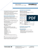 General Specifications: Model LHS4700 Advanced Alarm Filter Package