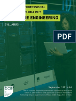 Software Engineering: Bcs Level 6 Professional Graduate Diploma in It