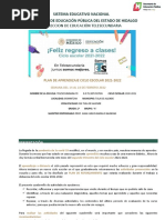 Plan de Trabajo 2o A Prof. Juan Carlos 18 Feb 2022