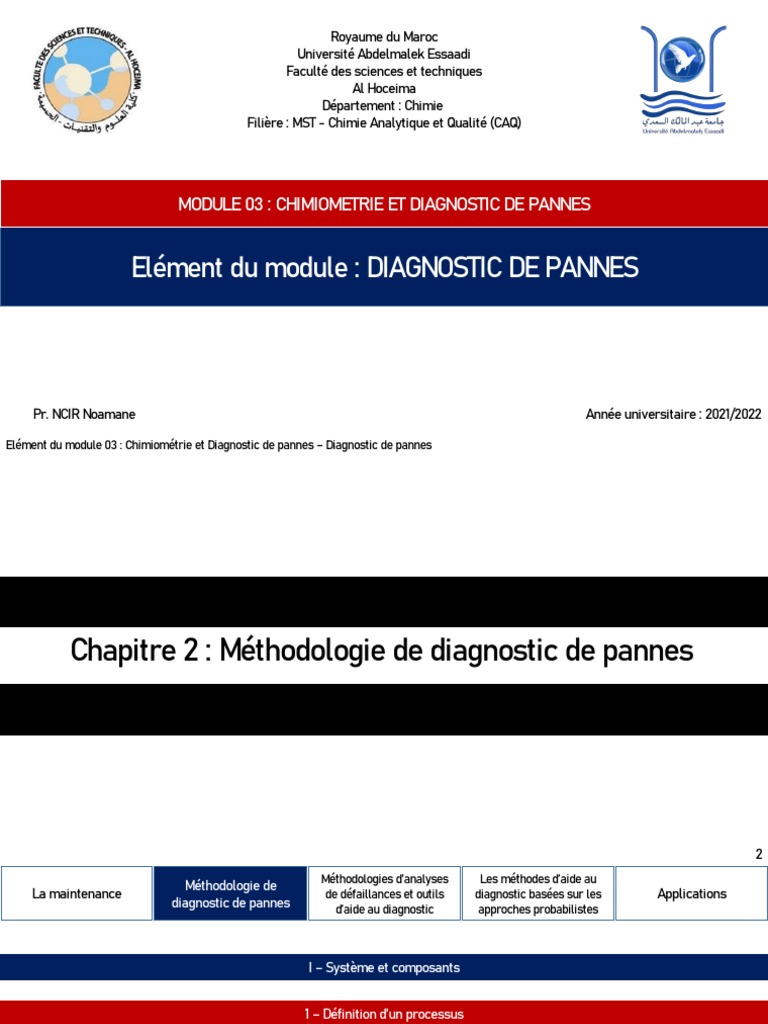 Méthodologie de Diagnostic de Pannes PDF Logiciel Probabilité — free download