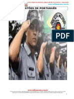 PMSP - Português 3 - Soldado 1