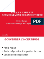 Risques Crises Et Gouvernement de L Incertitude - Olivier Borraz