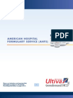 American Hospital Formulary Service (Ahfs)
