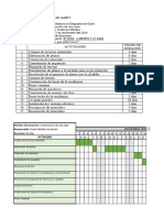 Grafica de Gantt