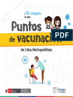 Directorio Vacunacion Colegios Lima