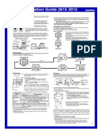 Operation Guide 2615 3015: Getting Acquainted