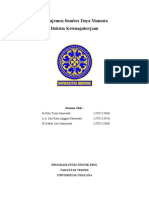 MSDM - Hukum Ketenagakerjaan - Kelompok 1