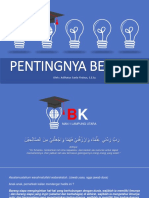 XI 1. PENTINGNYA BELAJAR