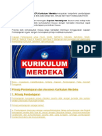 Capaian Pembelajaran Kurikulum Merdeka