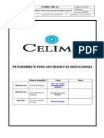 CL-P-SIG-32. Procedimiento para Uso Seguro de Montacargas