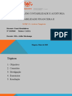 Licenciatura em Contabilidade E Auditoria Contabilidade Financeira Ii