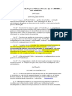 3.7 Política Nacional de Arquivos Públicos e Privados Lei Nº 8.159