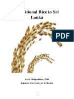Traditional Rice Varieties GAS Ginigaddara