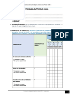 Esquemas de Planificación Curricular 2020