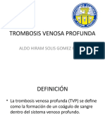 TROMBOSIS VENOSA PROFUNDA