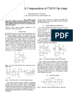 Indirect Feedback Compensation of CMOS Op-Amps: Vishal Saxena and R. Jacob Baker