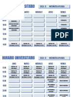 Horario 2021-II