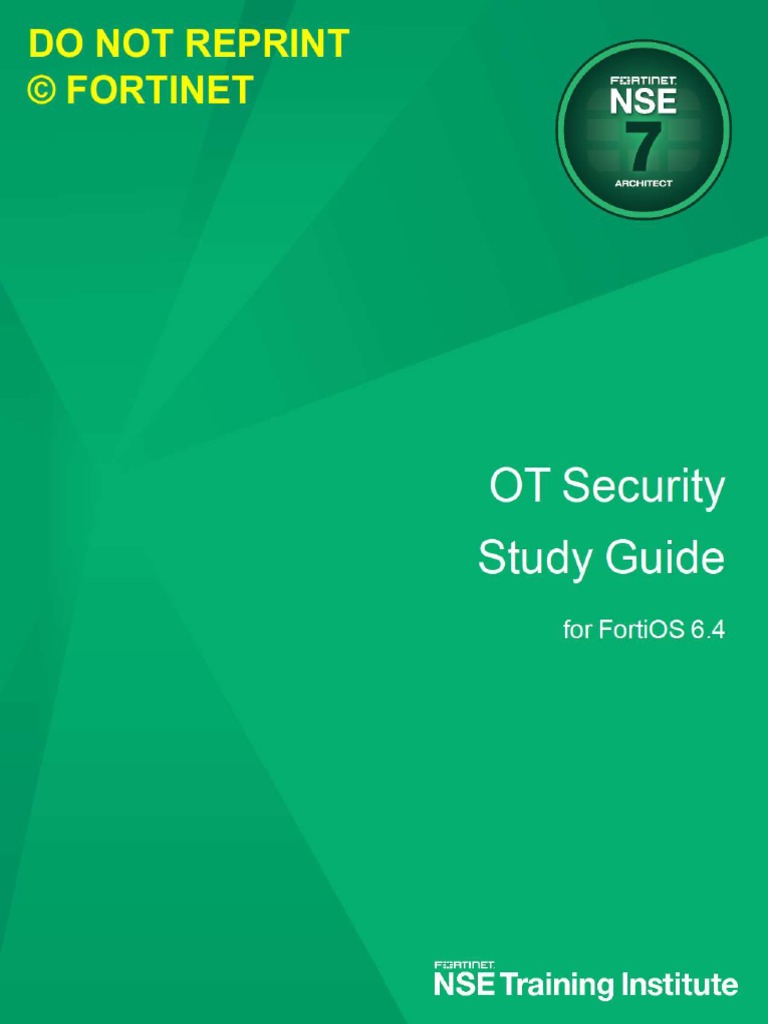 NSE7 - OT Security Slides | PDF
