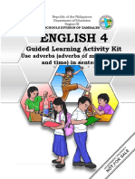 English 4: Guided Learning Activity Kit