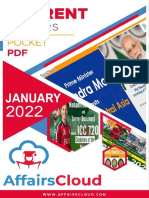 Current Affairs Pocket PDF - January 2022 Version-2 by AffairsCloud New 2