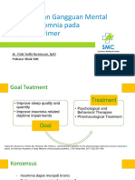 Management Mental Disorder With Insomnia - SMC - Yudhi Rev