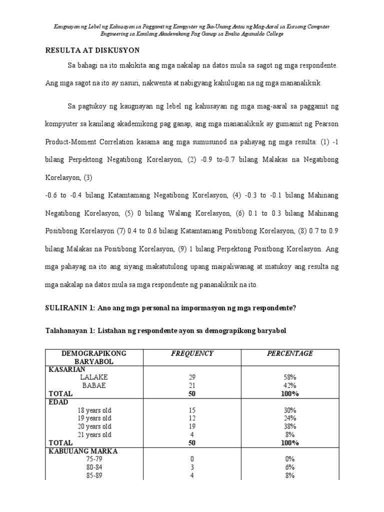 RESULTS AND DISCUSSION SECTION visual data 3