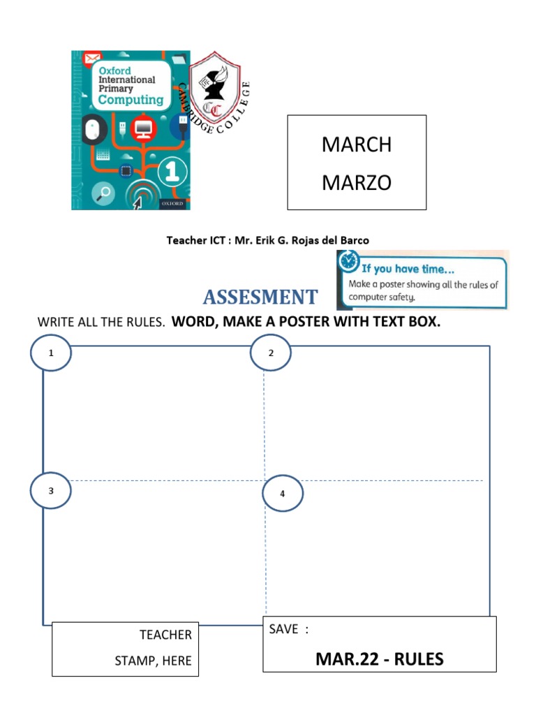 Lesson 5 - Week One - Year 1 | PDF