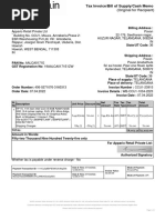 Tax Invoice/Bill of Supply/Cash Memo: (Original For Recipient)