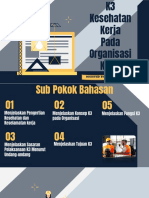 Kesehatan Kerja Pada Organisasi Kerja