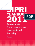 SIPRI Yearbook 2011 Armanents Disarm Anent and International Security