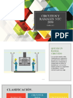 Circuitos y Ramales NTC 2050