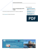 Factors Affecting The Volume of Indonesian CPO Exports in International Trades