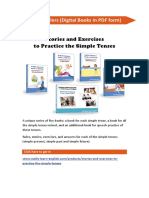 Our Best Sellers (Digital Books in PDF Form) : Stories and Exercises To Practice The Simple Tenses